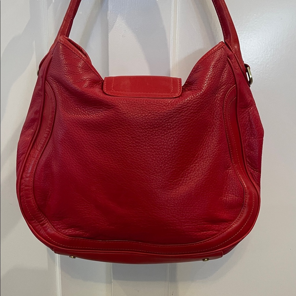 Tory Burch Red Shoulder Bag - Picture 6 of 8